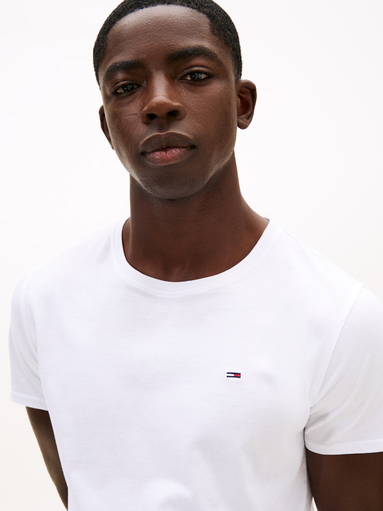 Tommy Flag Extra Slim Jersey T-Shirt