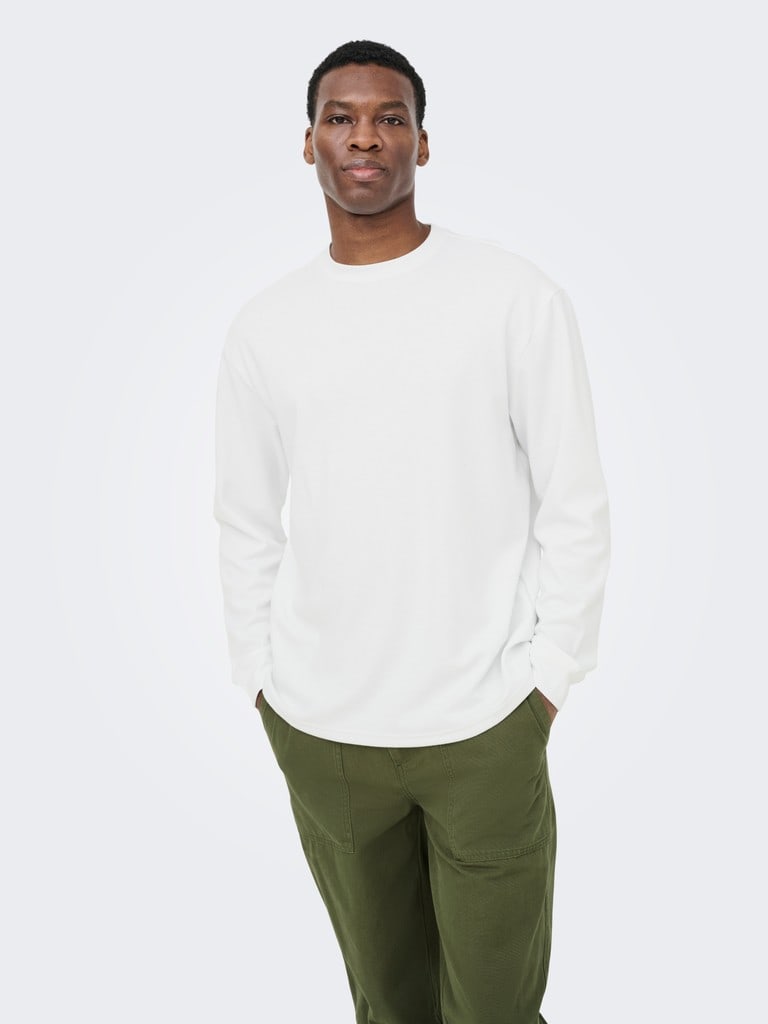 ONSCASPIAN AIRFLEX RLX LS TEE NOOS