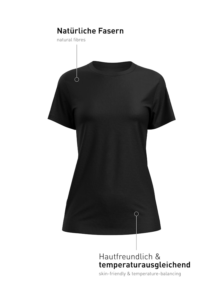 DAMEN Top kurzarm