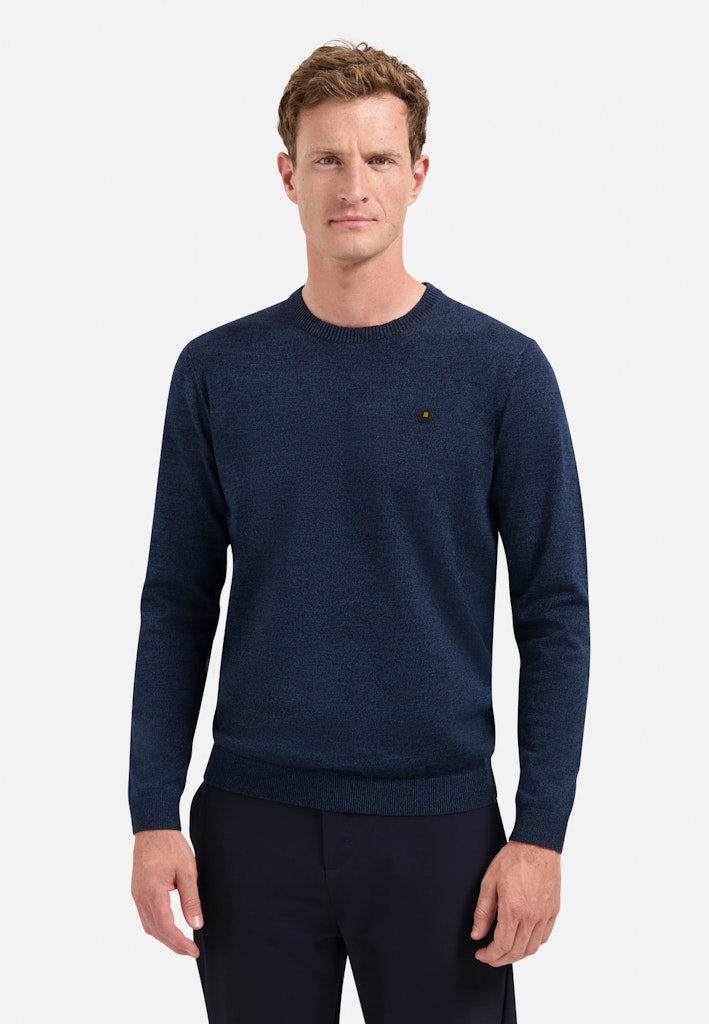Pullover Crewneck 2 Coloured Melange