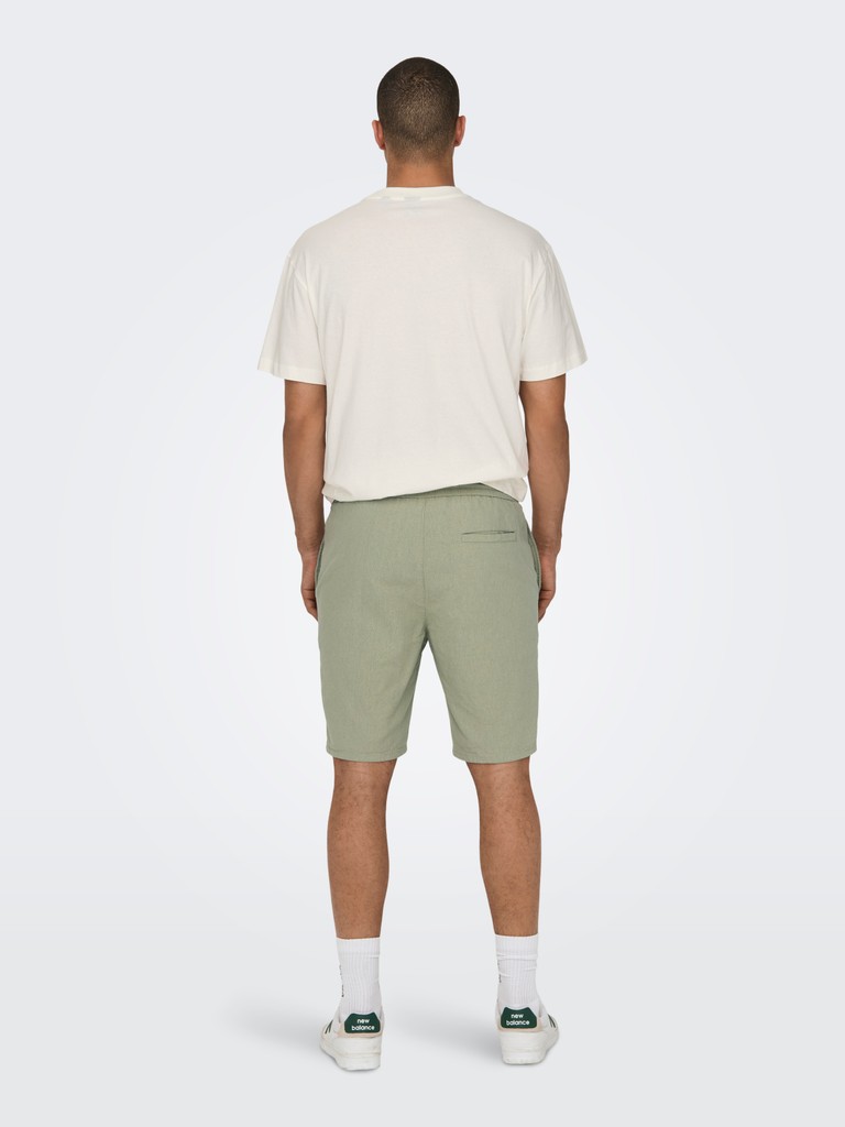 ONSLINUS 0007 COT LIN SHORTS NOOS