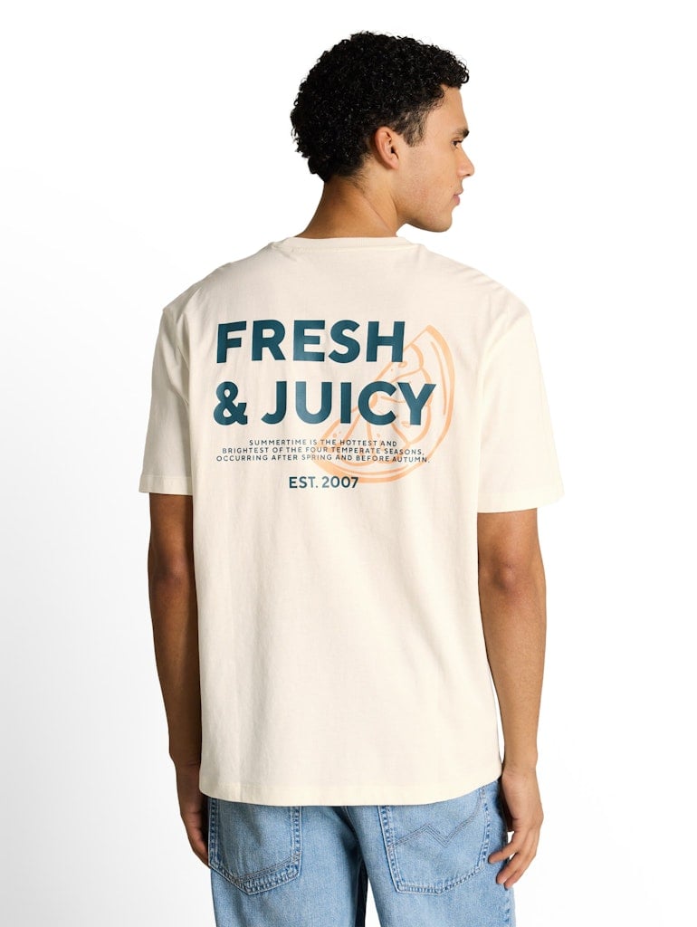 Relaxed Fit T-Shirt mit Rückenprint