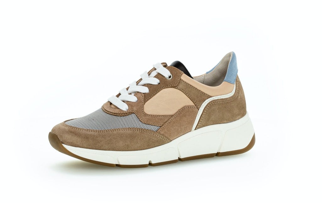 Sneaker low Glattleder multicolour