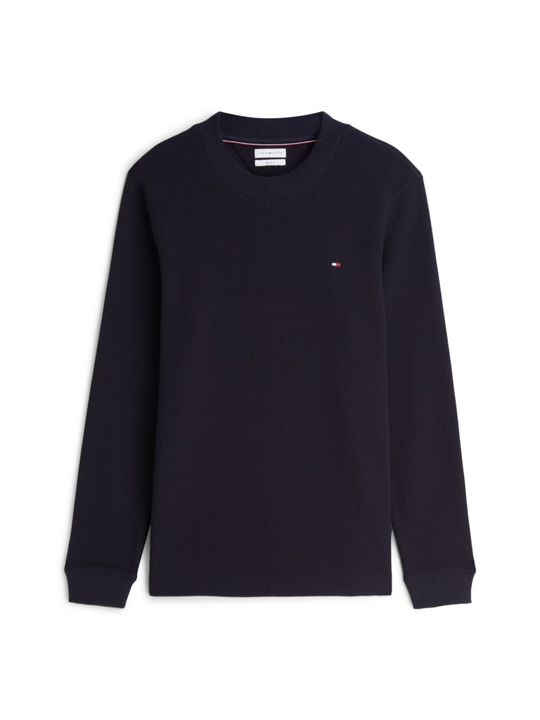 TEXTURED LS TEE