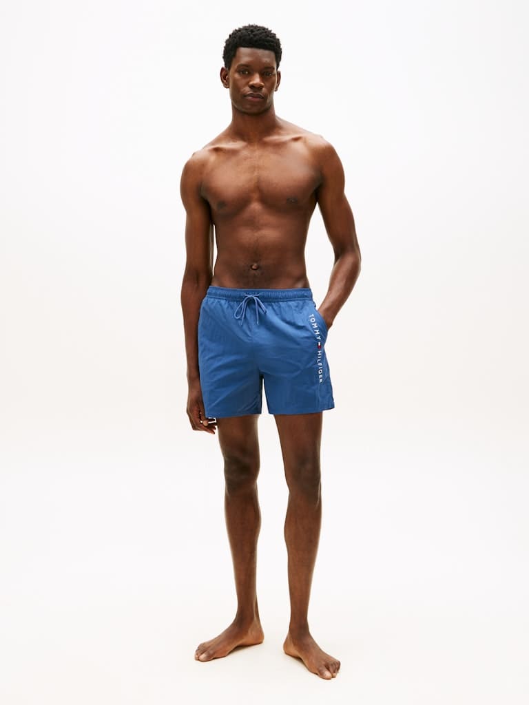 Original Logo Mid Length Swim Shorts