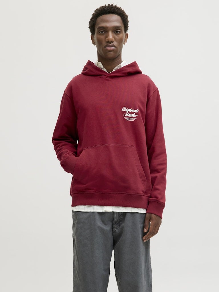 JORNORREBRO TYPO BACK SWEAT HOOD SN