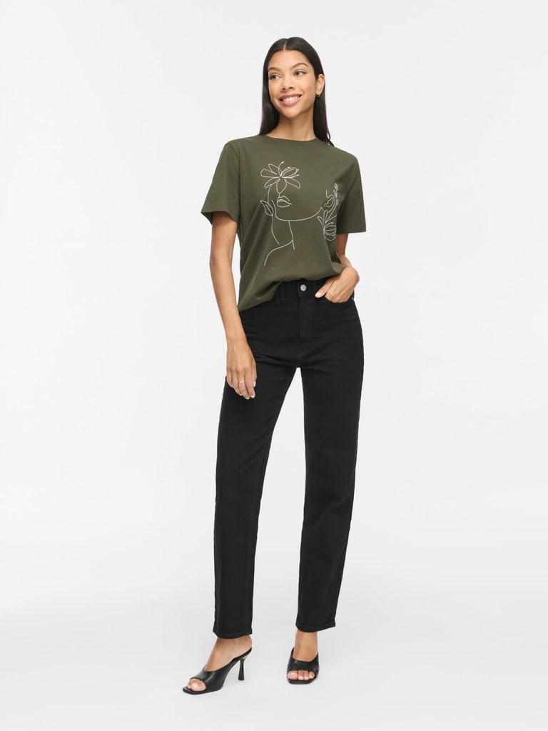 VISYBIL O-NECK S/S ARTISTIC TOP