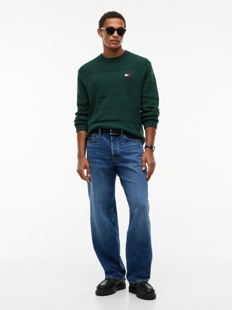 TJM REG TEXTURED SWEATER EXT