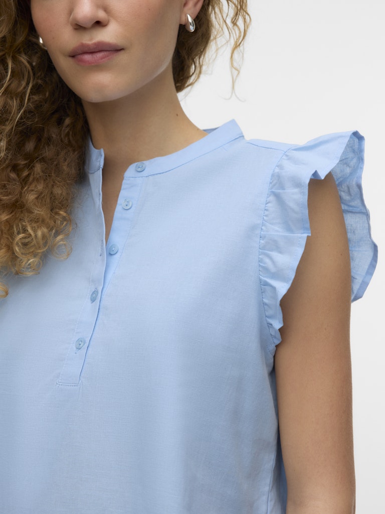 VMSELMA SS FRILL TOP