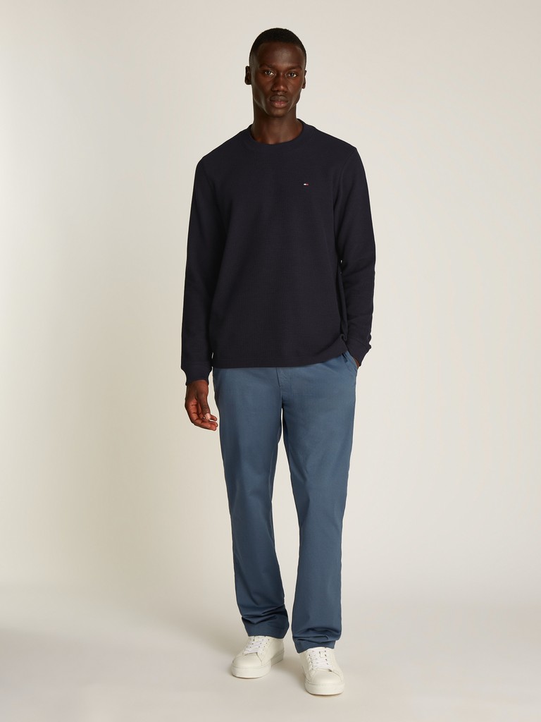 TEXTURED LS TEE