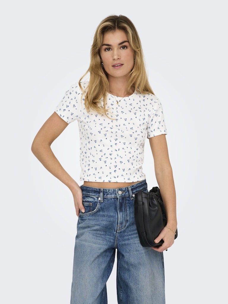 ONLFENJA S/S AOP TOP JRS NOOS