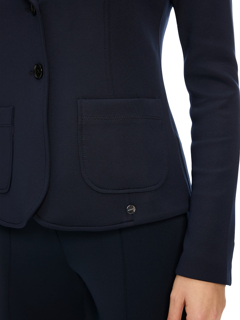 Blazer mit aufgesetzten Taschen