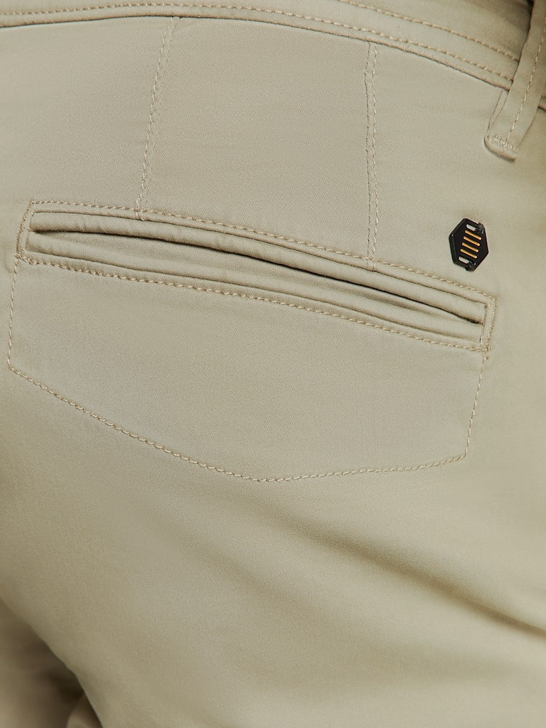 Short Chino Garment Dyed Twill Stretch