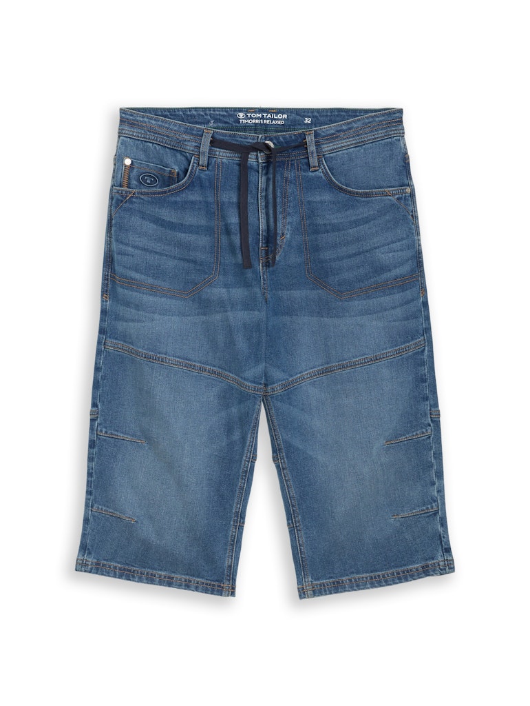 TTMORRIS RELAXED Overknee Jeans Shorts mit Stretch