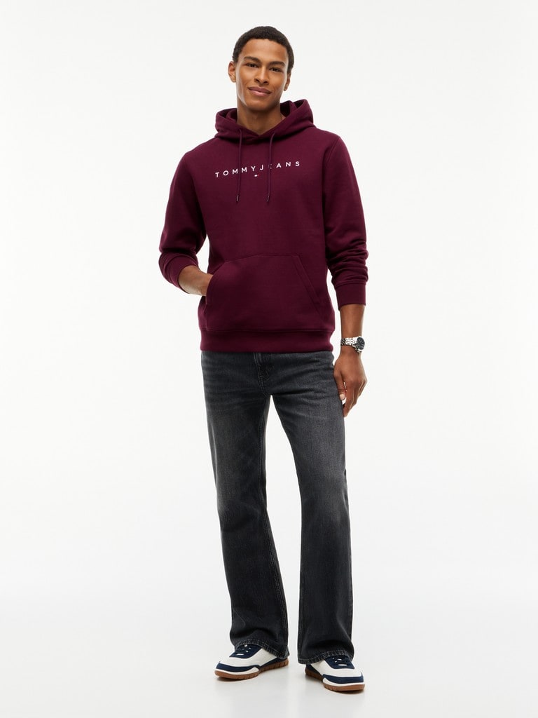 TJM REG LINEAR LOGO HOODIE EXT