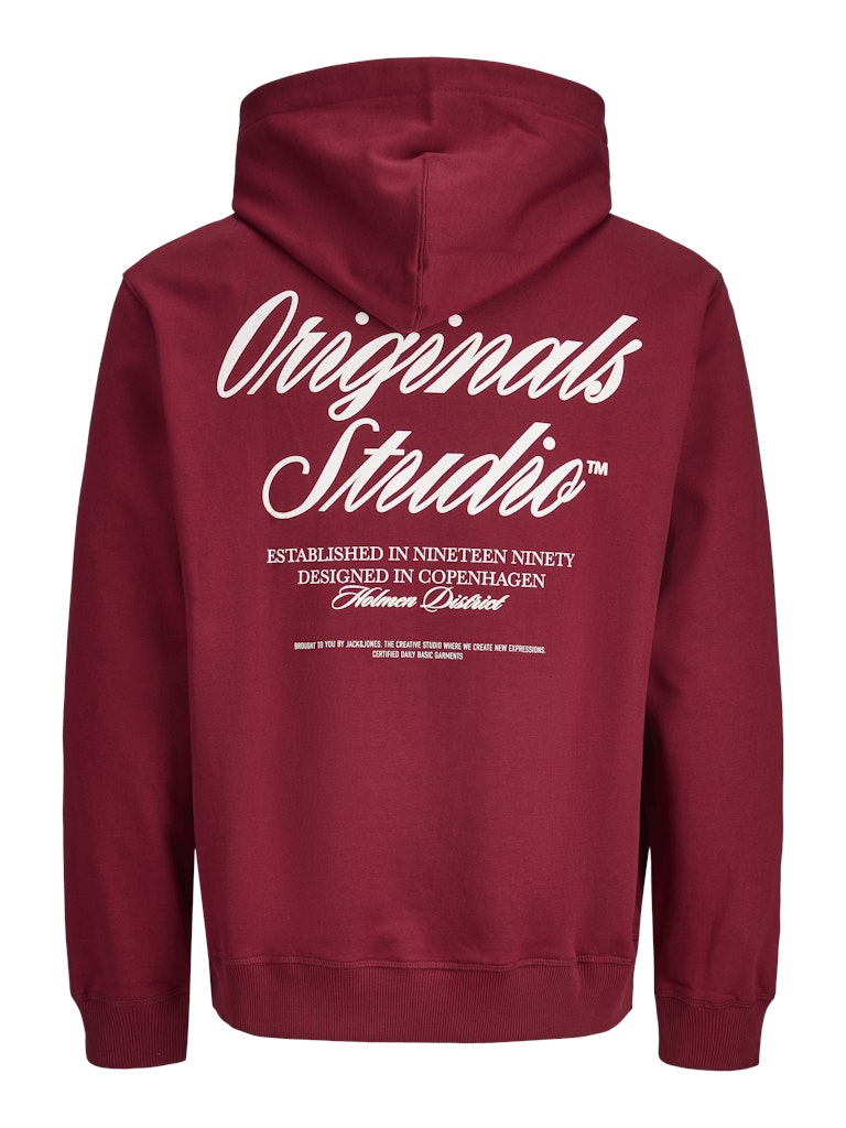 JORNORREBRO TYPO BACK SWEAT HOOD SN