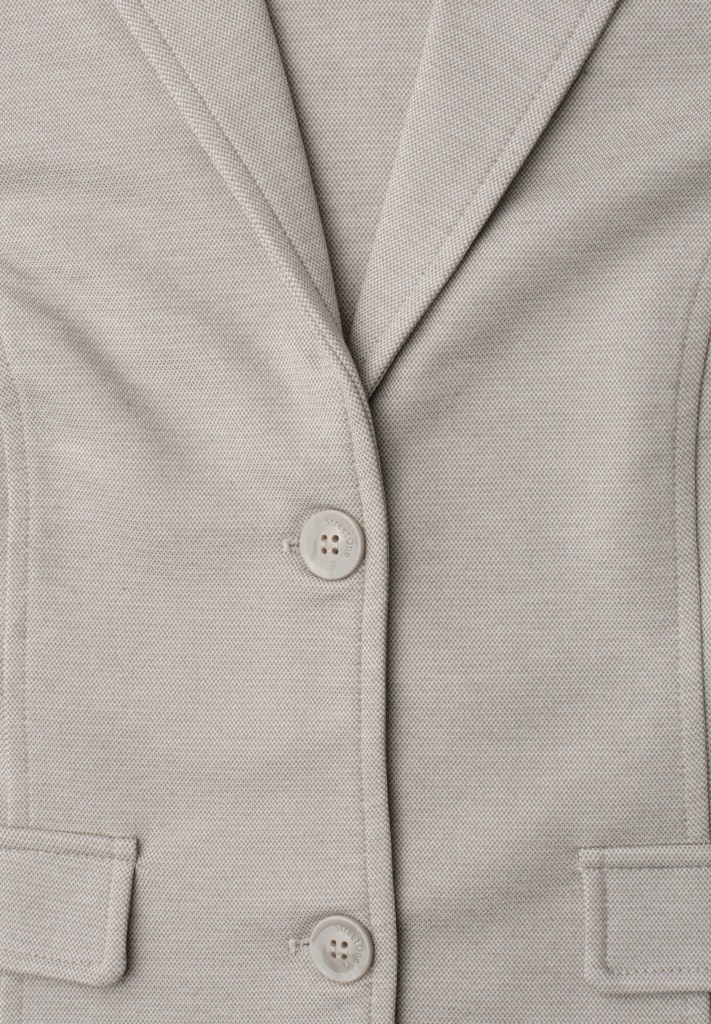 Basic Piqué Blazer