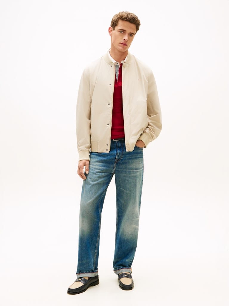 Performance Water Repellent Relaxed Bomber Jacket