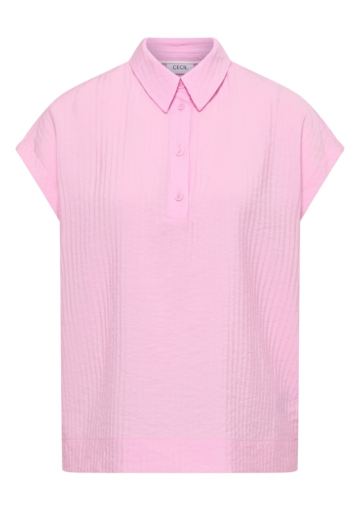 Dropped Shoulder Bluse mit Struktur