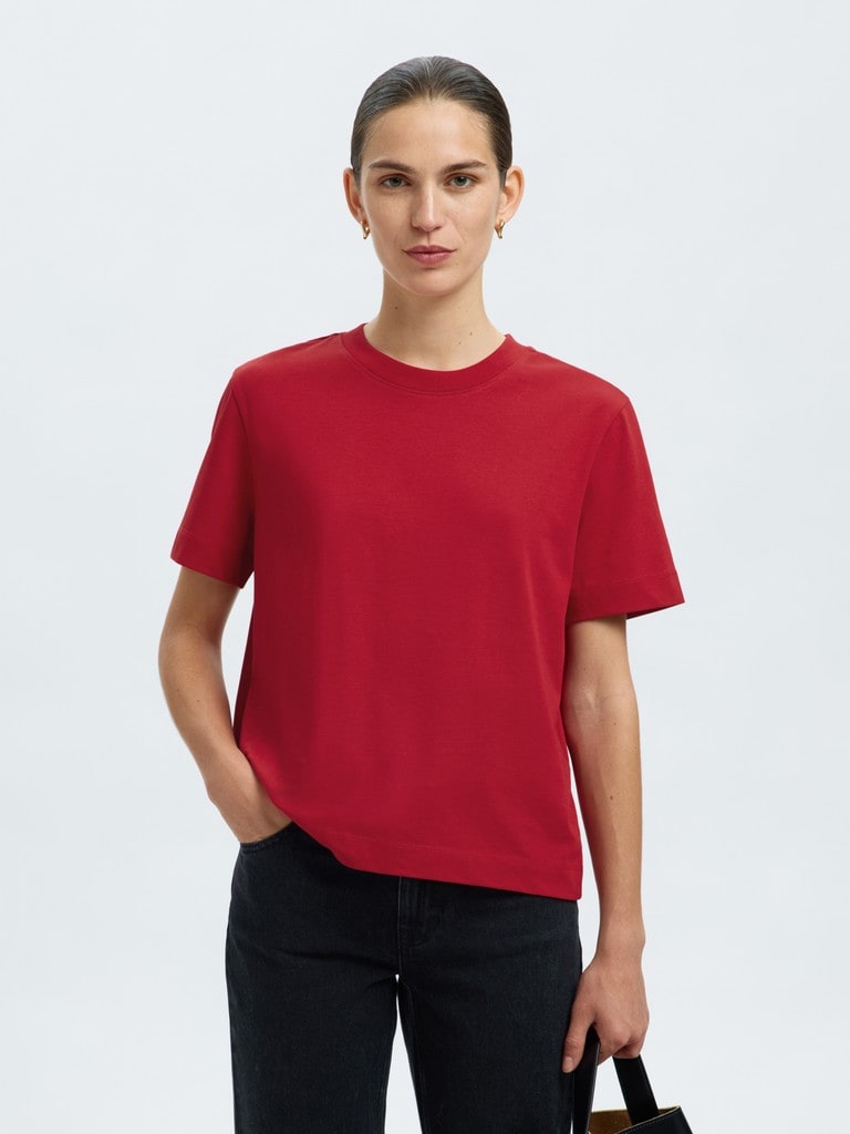 SLWESSENTIAL SS BOXY TEE NOOS