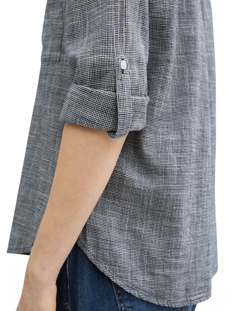 Bluse mit Brusttaschen