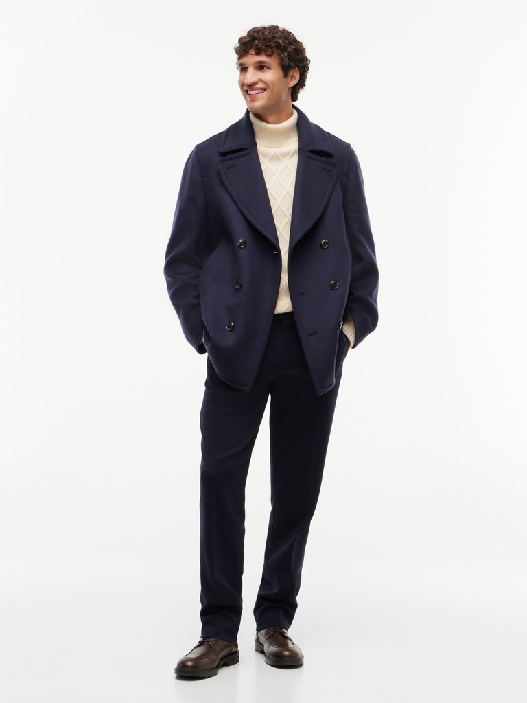 NY WOOL PEACOAT