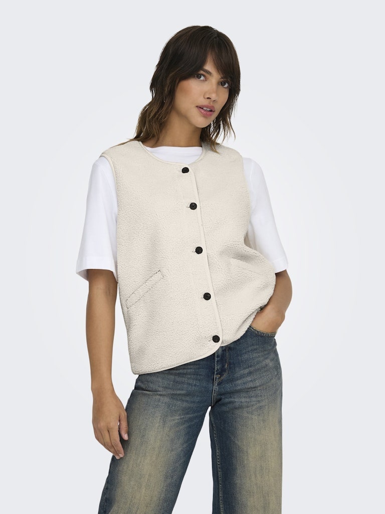 ONLBABY TEDDY VEST PNT