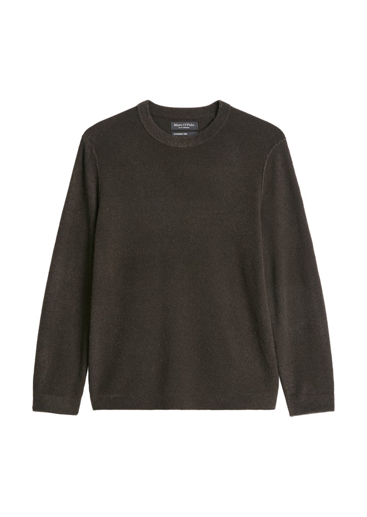 Bouclé-Pullover regular
