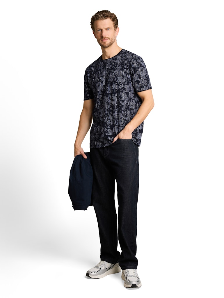 T-Shirt mit Allover-Print
