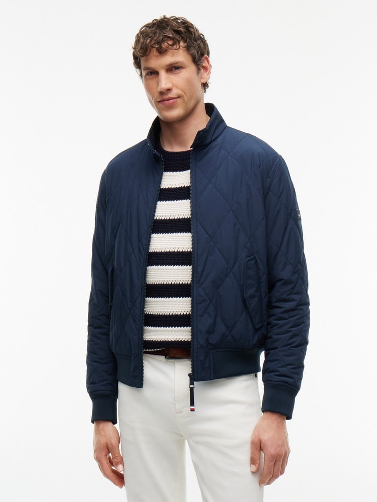 PACKABLE QUILTED HARRINGTON