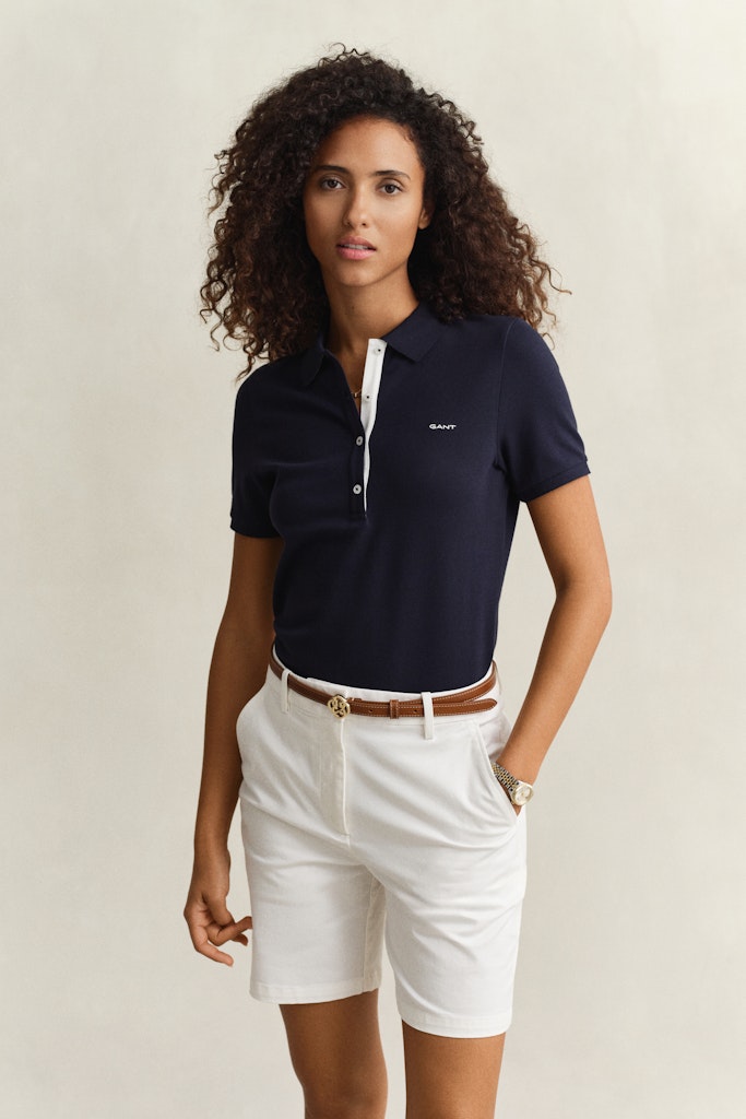 Kontrast Piqué Poloshirt