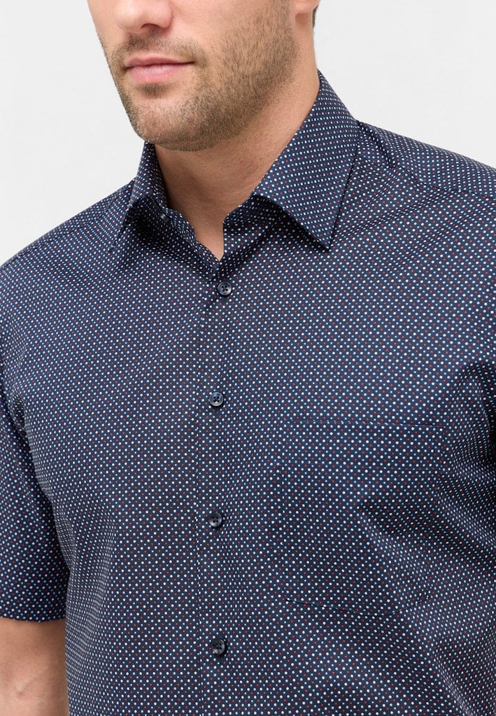 Hemd Popeline Kurzarm