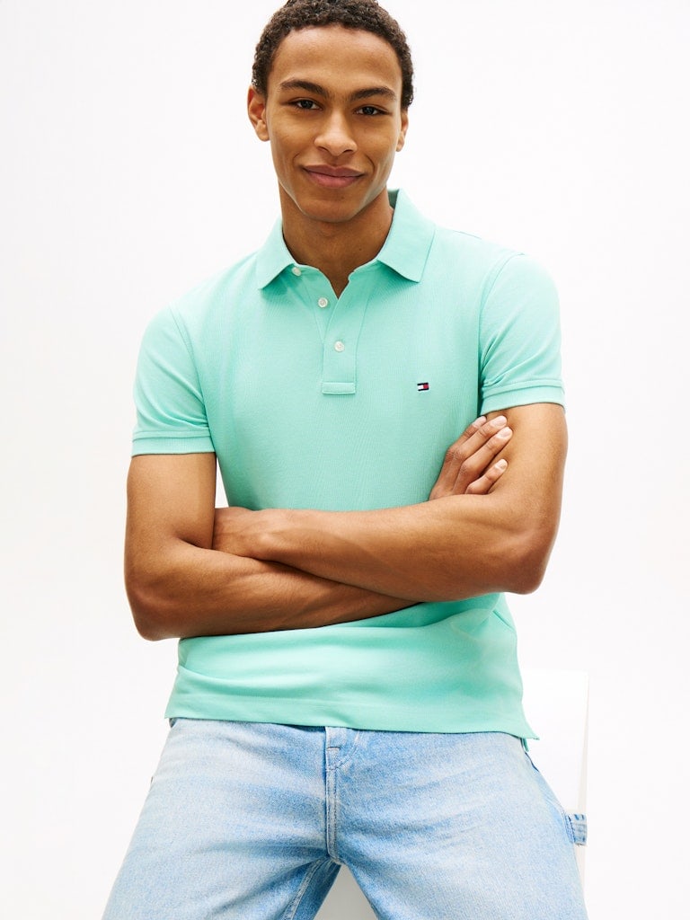 1985 Slim Fit Pique Polo Shirt