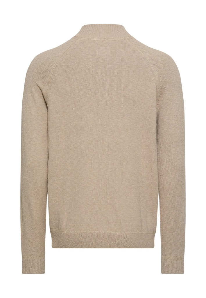 Strickjacke mit Reißverschluss