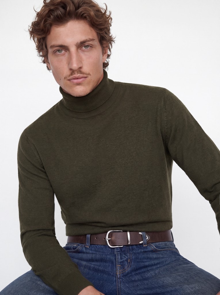JJEEMIL KNIT ROLL NECK NOOS