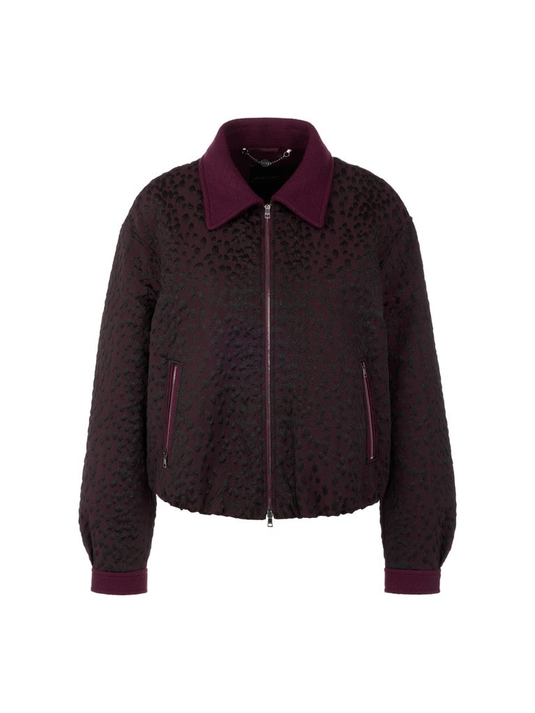 Jacke mit Strukturmuster