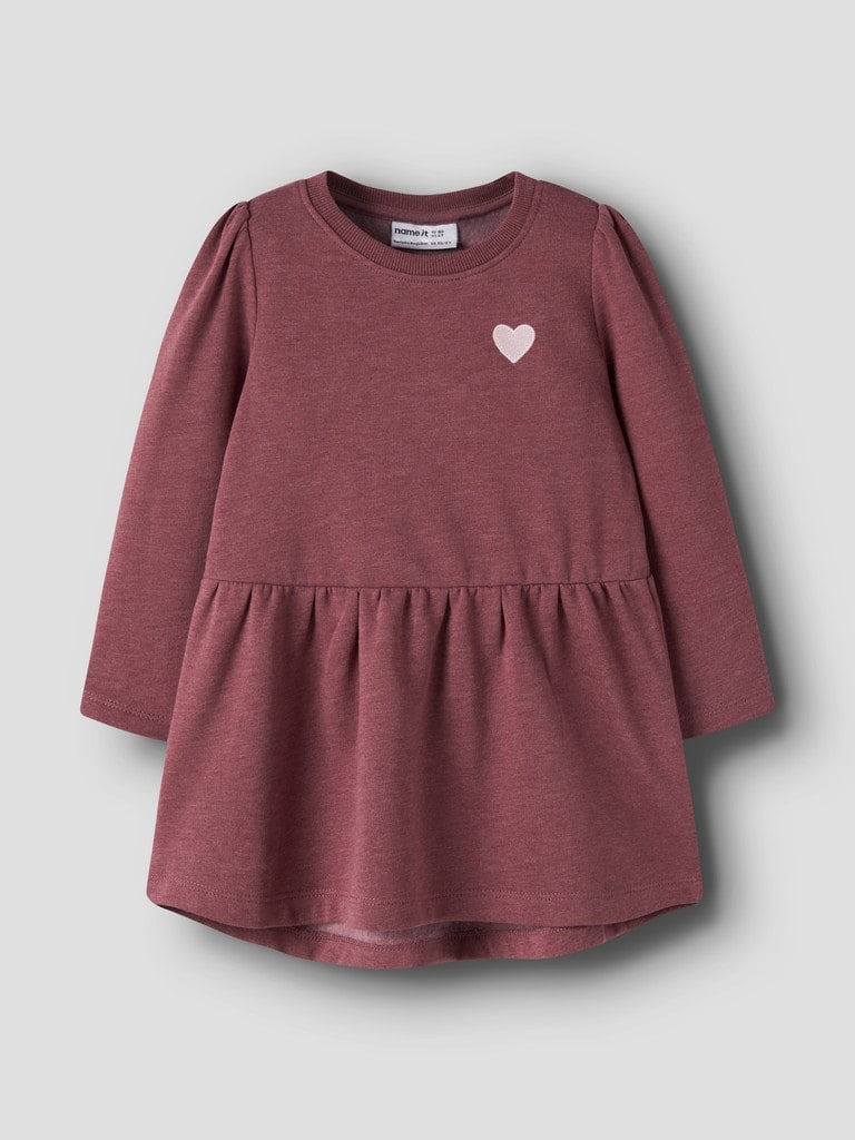 NMFVIMA LS SWE DRESS BRU