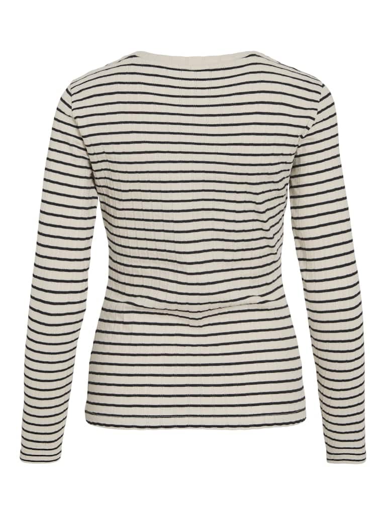 VIAMELINE O-NECK L/S TOP/PB/1