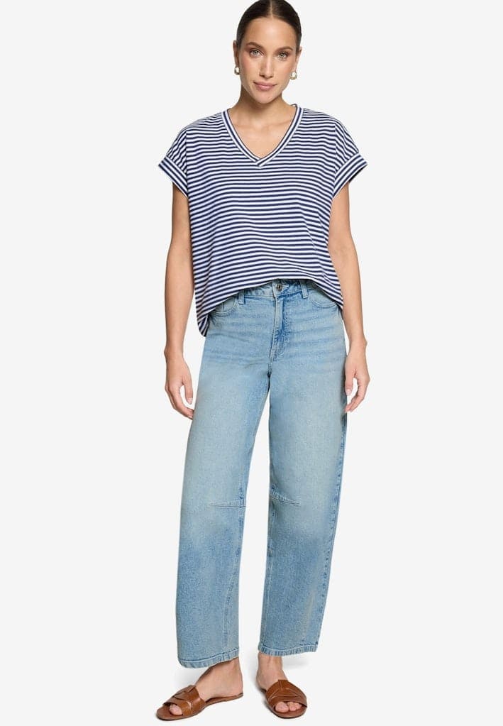 Barrel-Jeans Mid Waist 29 Inch