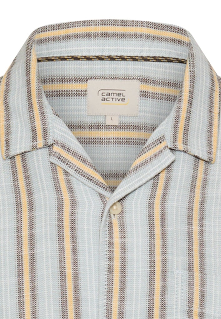 Baumwollhemd mit Brusttasche