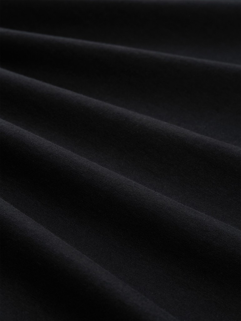 Basic Langarmshirt aus Baumwolle