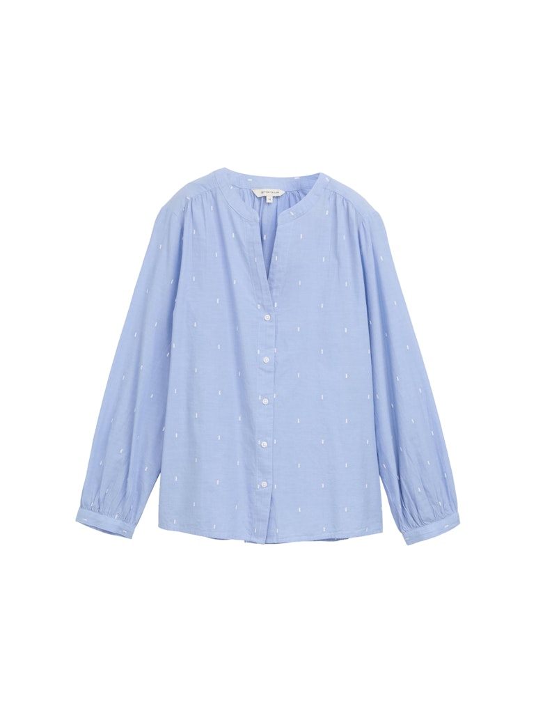 Bluse mit Stickereien