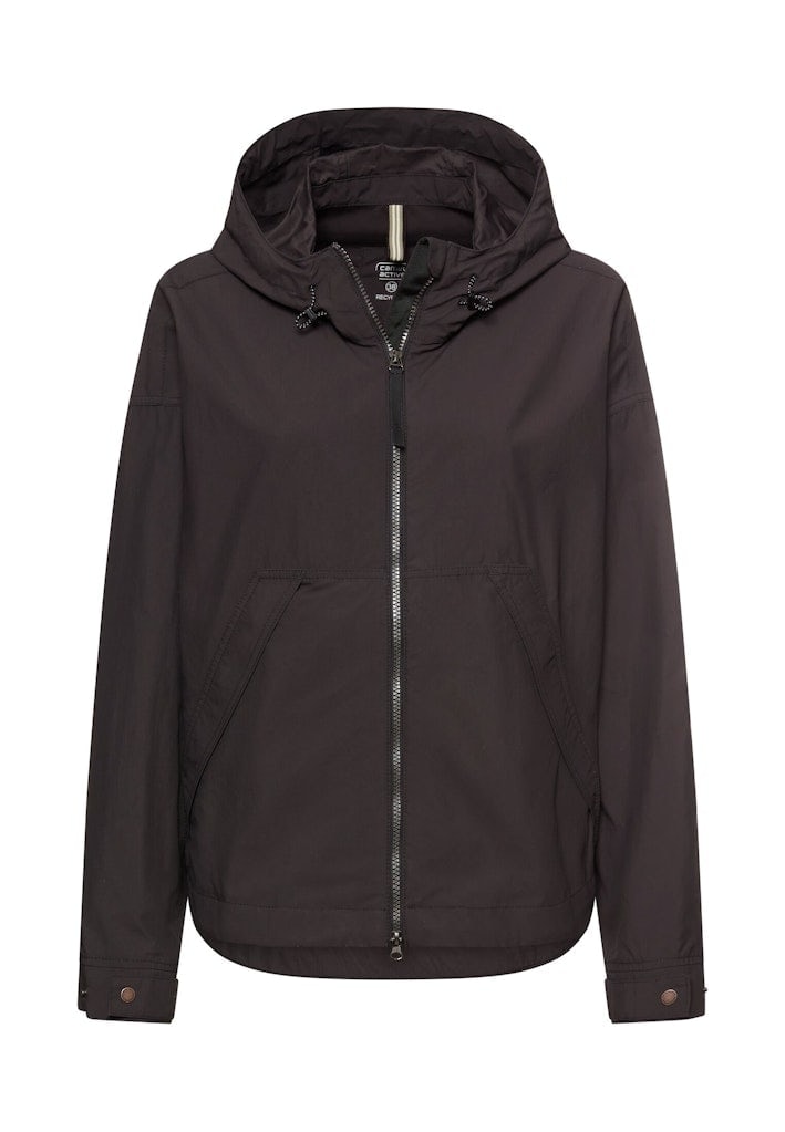 Leicht packbare Übergangsjacke im Oversized Fit