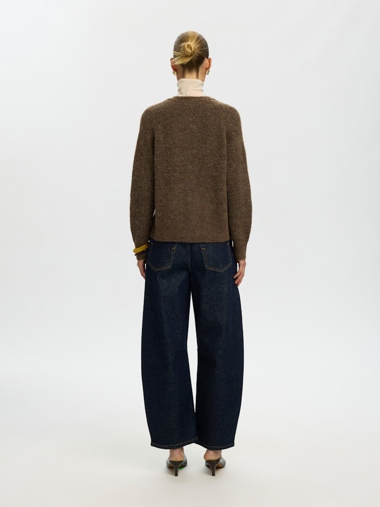 SLWLULU LS KNIT SHORT CARDIGAN NOOS