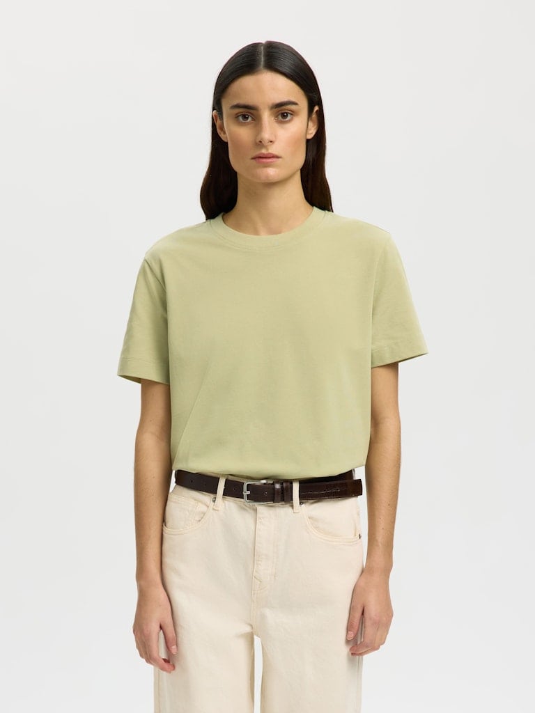 SLWESSENTIAL SS BOXY TEE NOOS