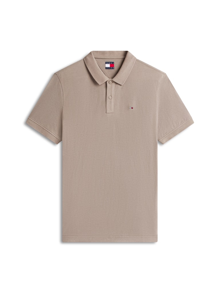 Tommy Flag Slim Fit Pique Polo Shirt