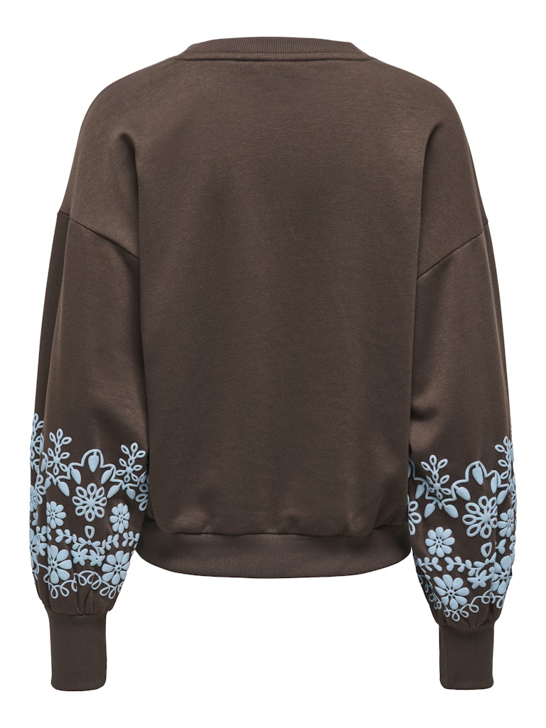 ONLBROOKE L/S O-NECK FLOWER SWT NOOS