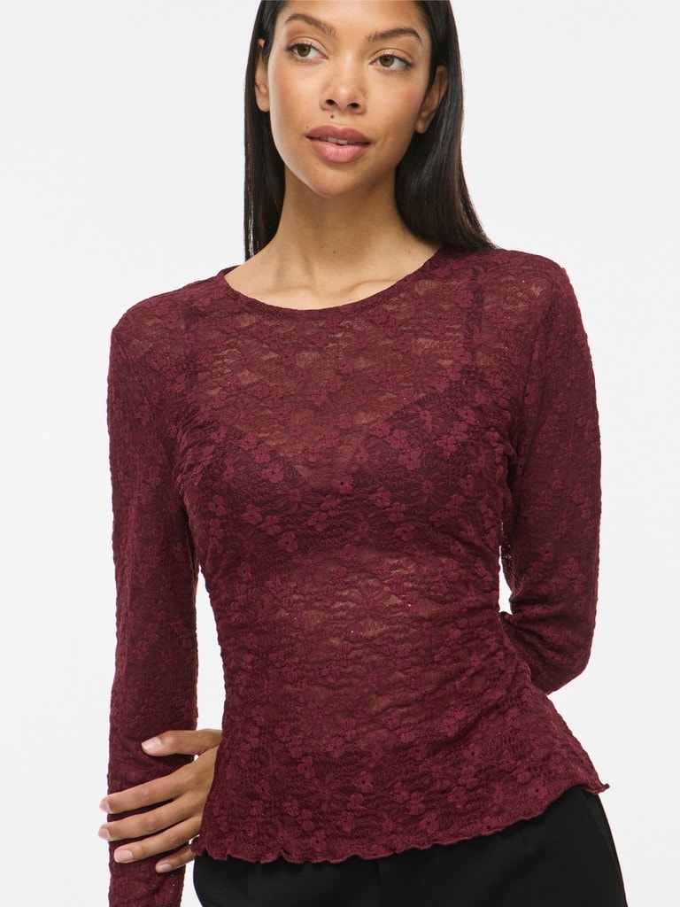 VIFAY O-NECK L/S TOP - NOOS
