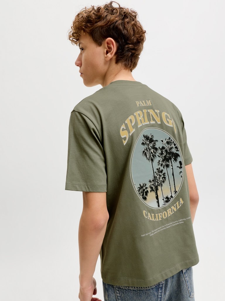 JJCITY PHOTOPRINT TEE SS CREW NECK JNR