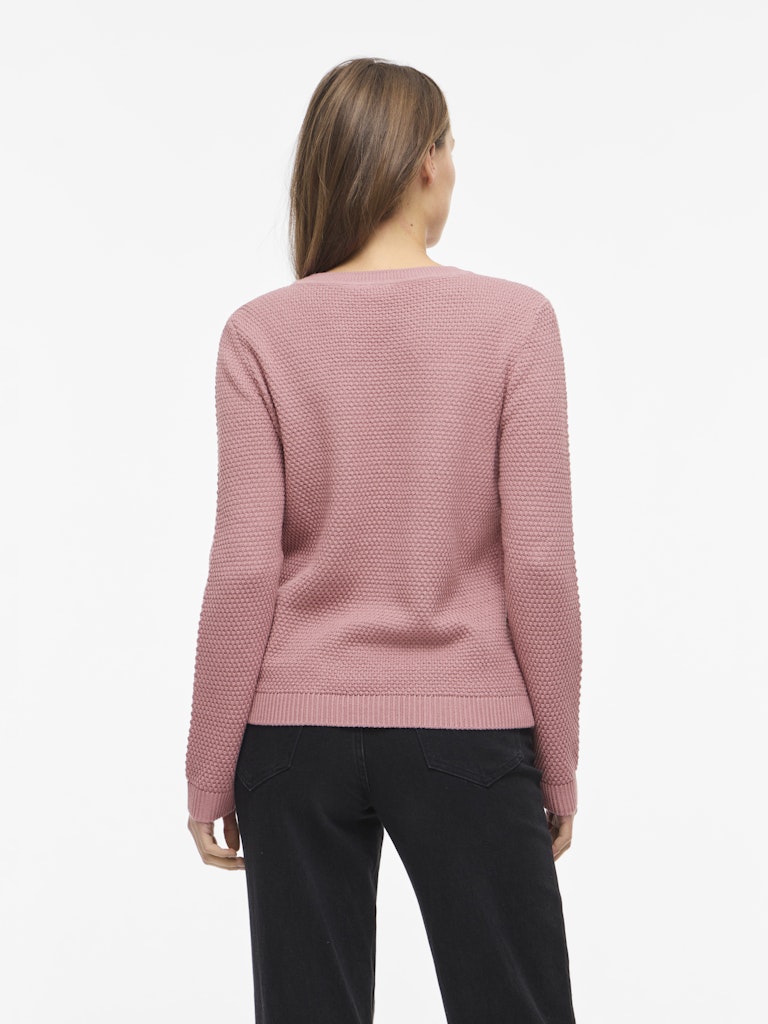 VIDALO O-NECK L/S KNIT TOP- NOOS